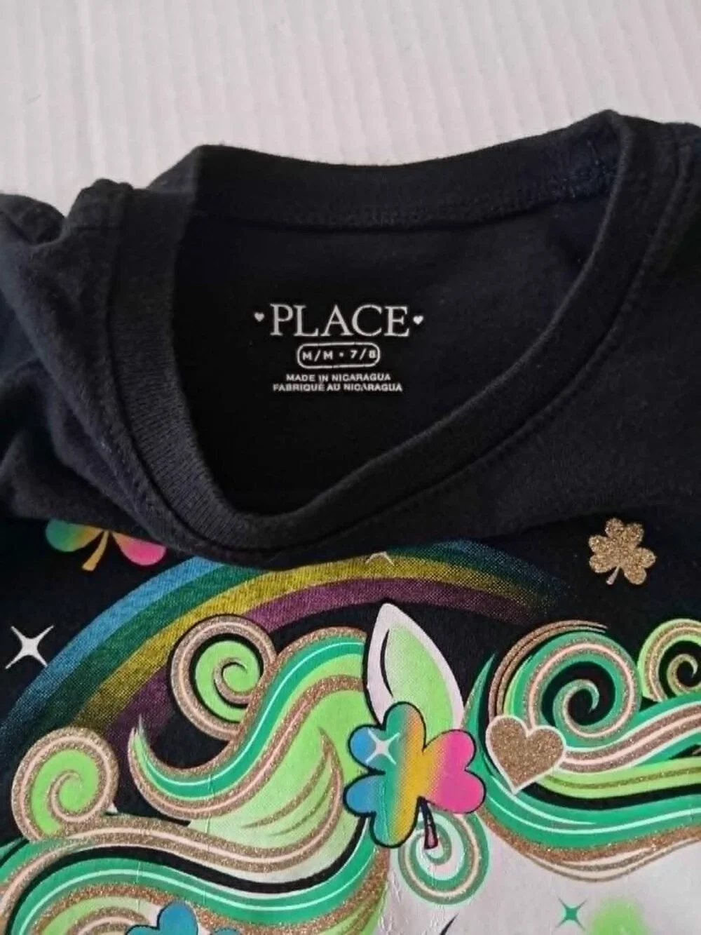 Girls 6/7 Cat & Jack & Children's Place Tee Set